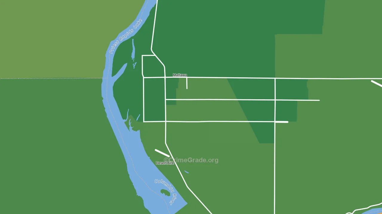 99349, WA Map of Vehicle Theft Rates
