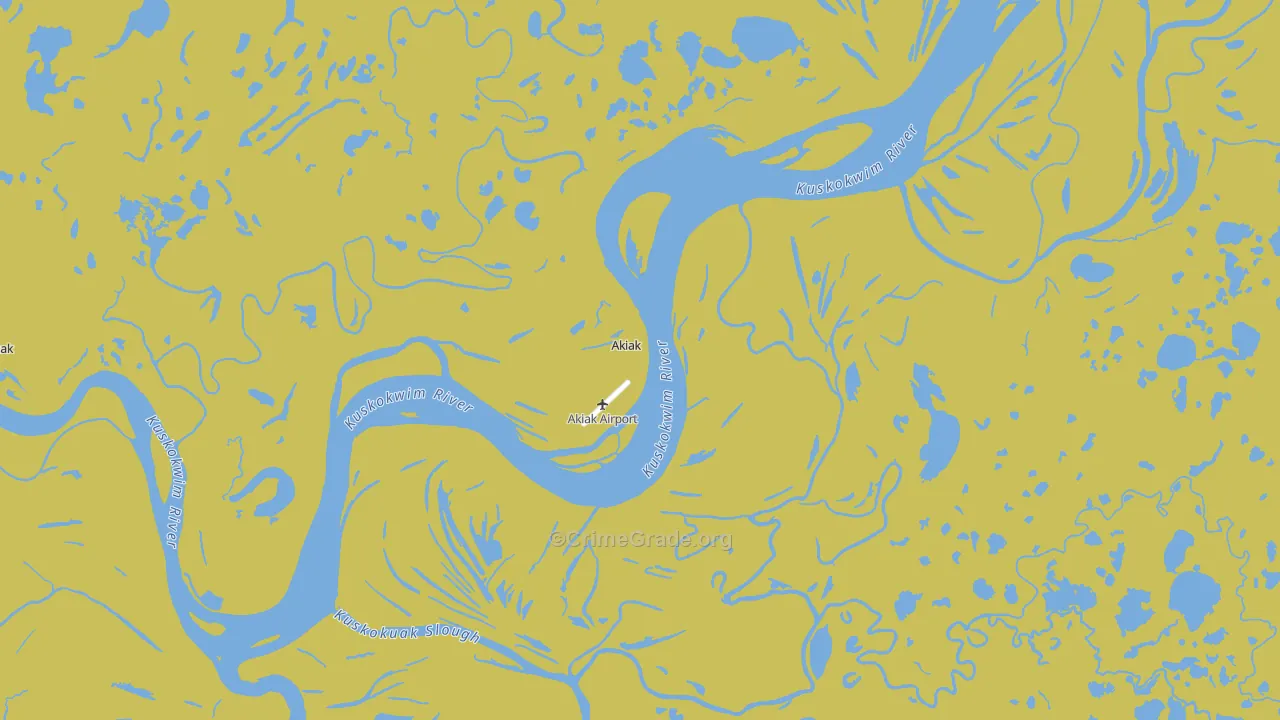 99552, AK Map of Vehicle Theft Rates
