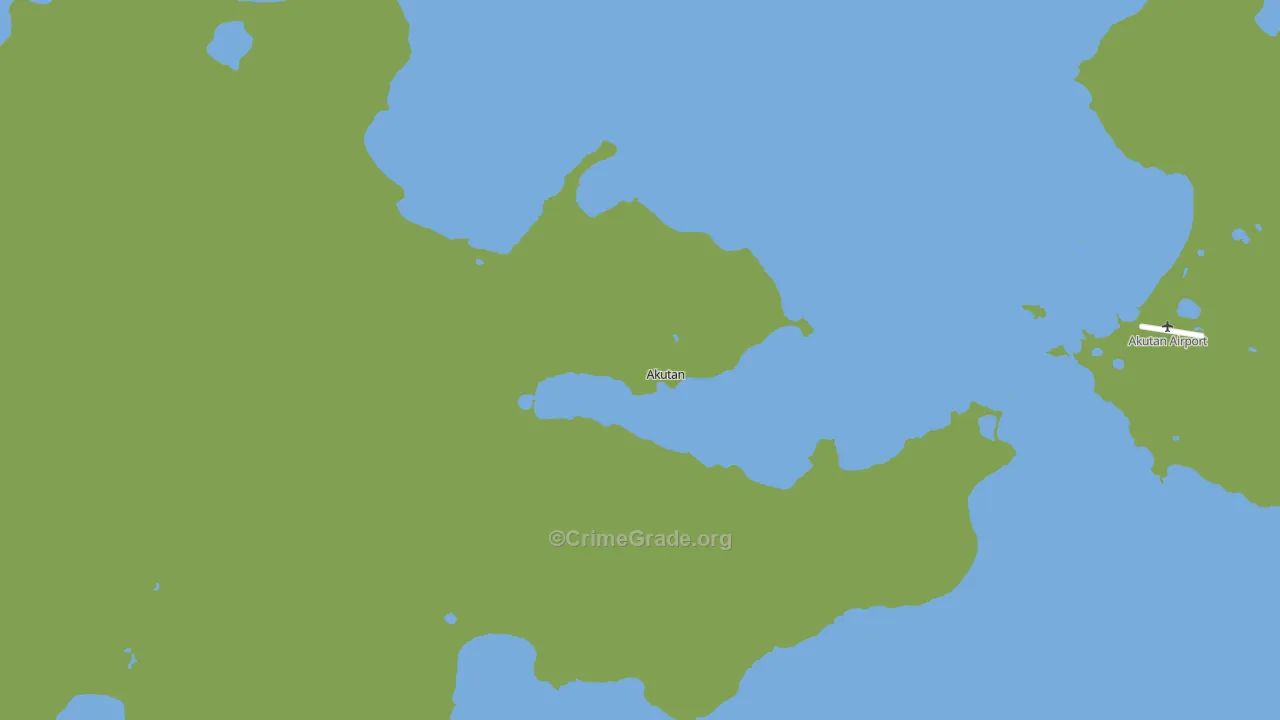 99553, AK Map of Vehicle Theft Rates