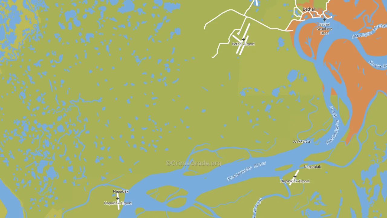 99559, AK Map of Vehicle Theft Rates