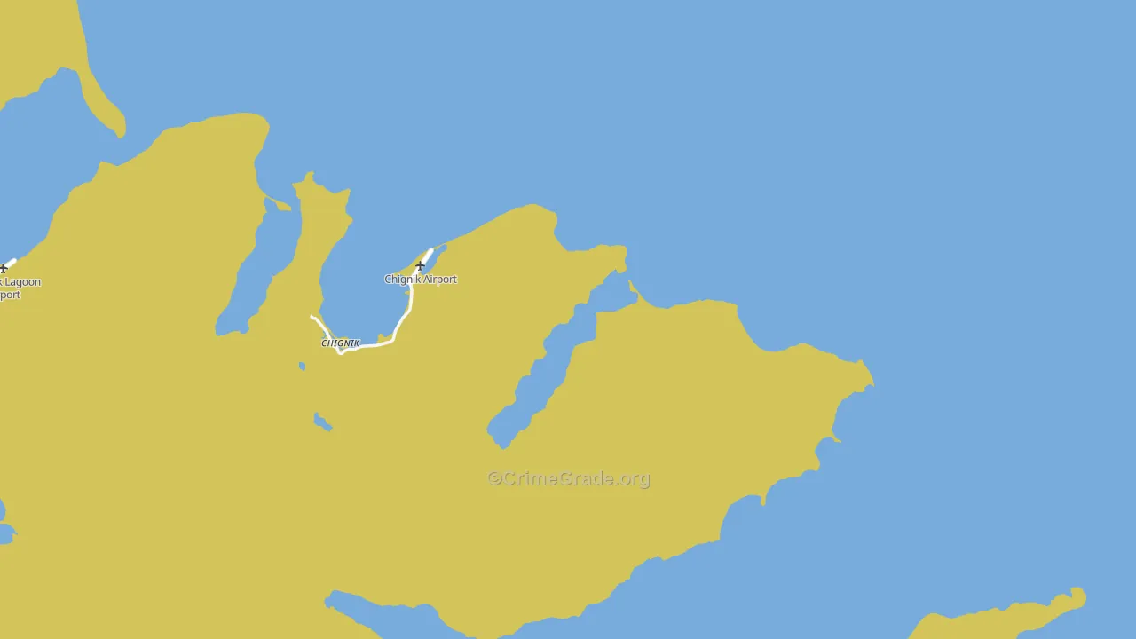 99564, AK Map of Vehicle Theft Rates