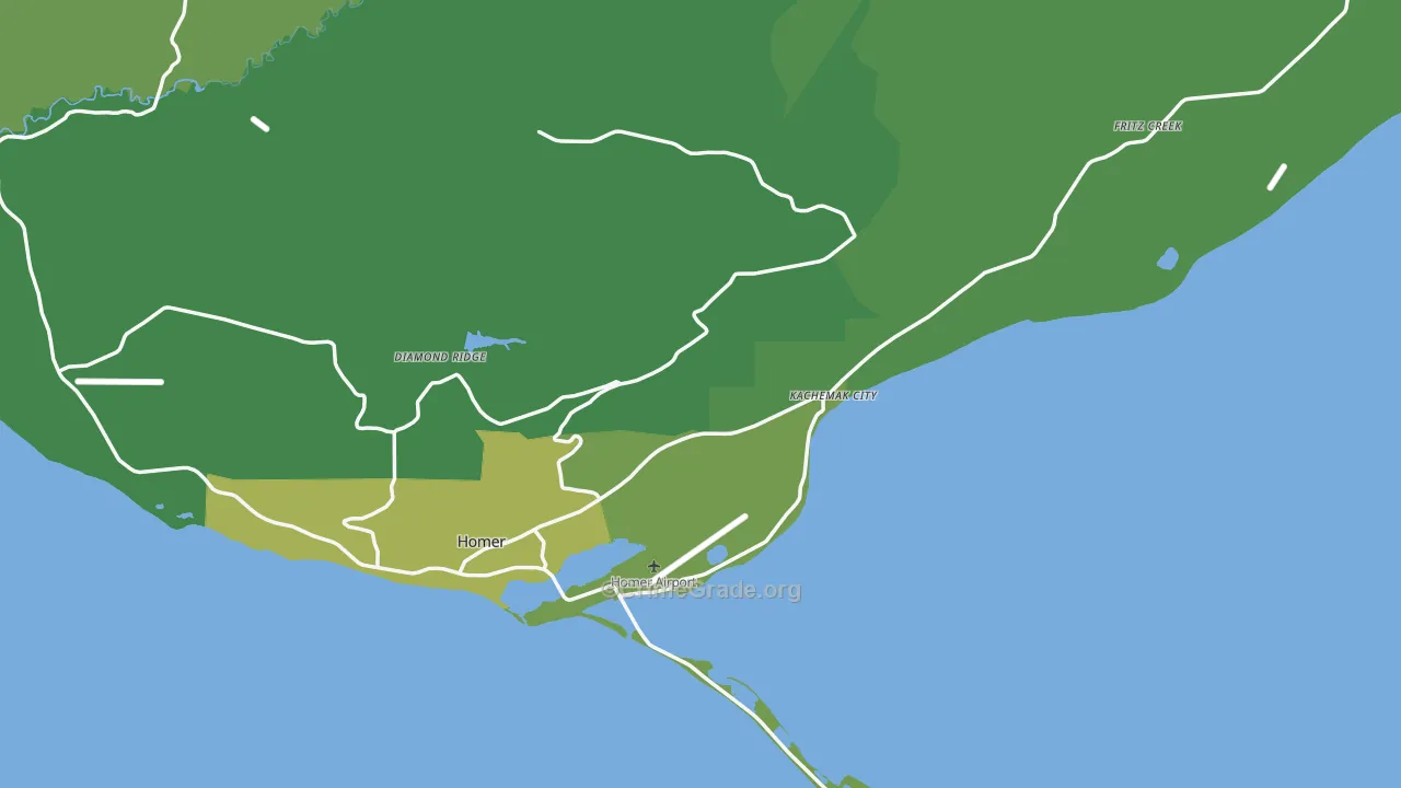 99603, AK Map of Vehicle Theft Rates