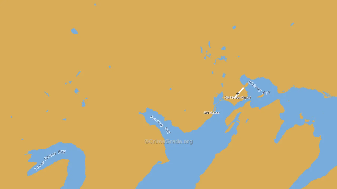 99643, AK Map of Vehicle Theft Rates