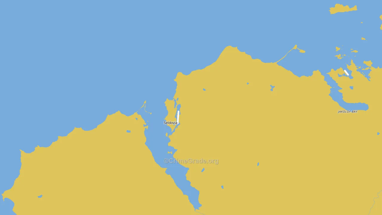 99663, AK Map of Vehicle Theft Rates