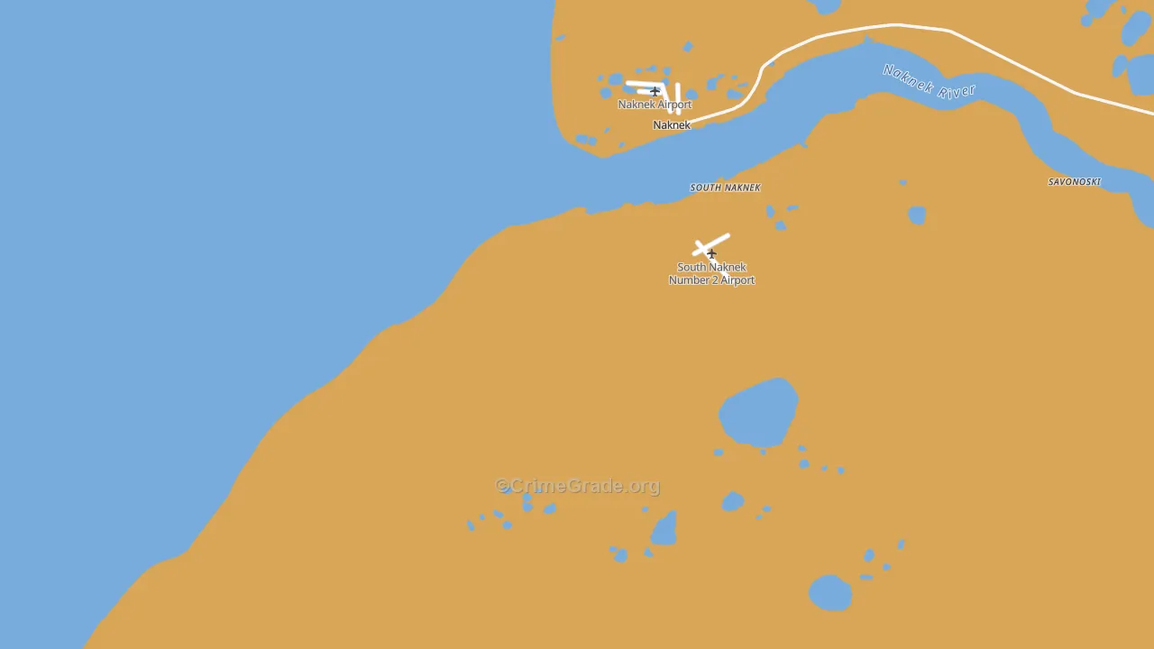 99670, AK Map of Vehicle Theft Rates