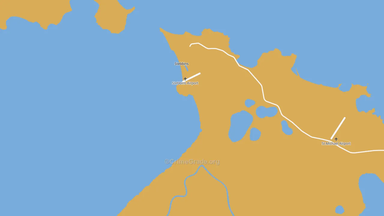 99671, AK Map of Vehicle Theft Rates