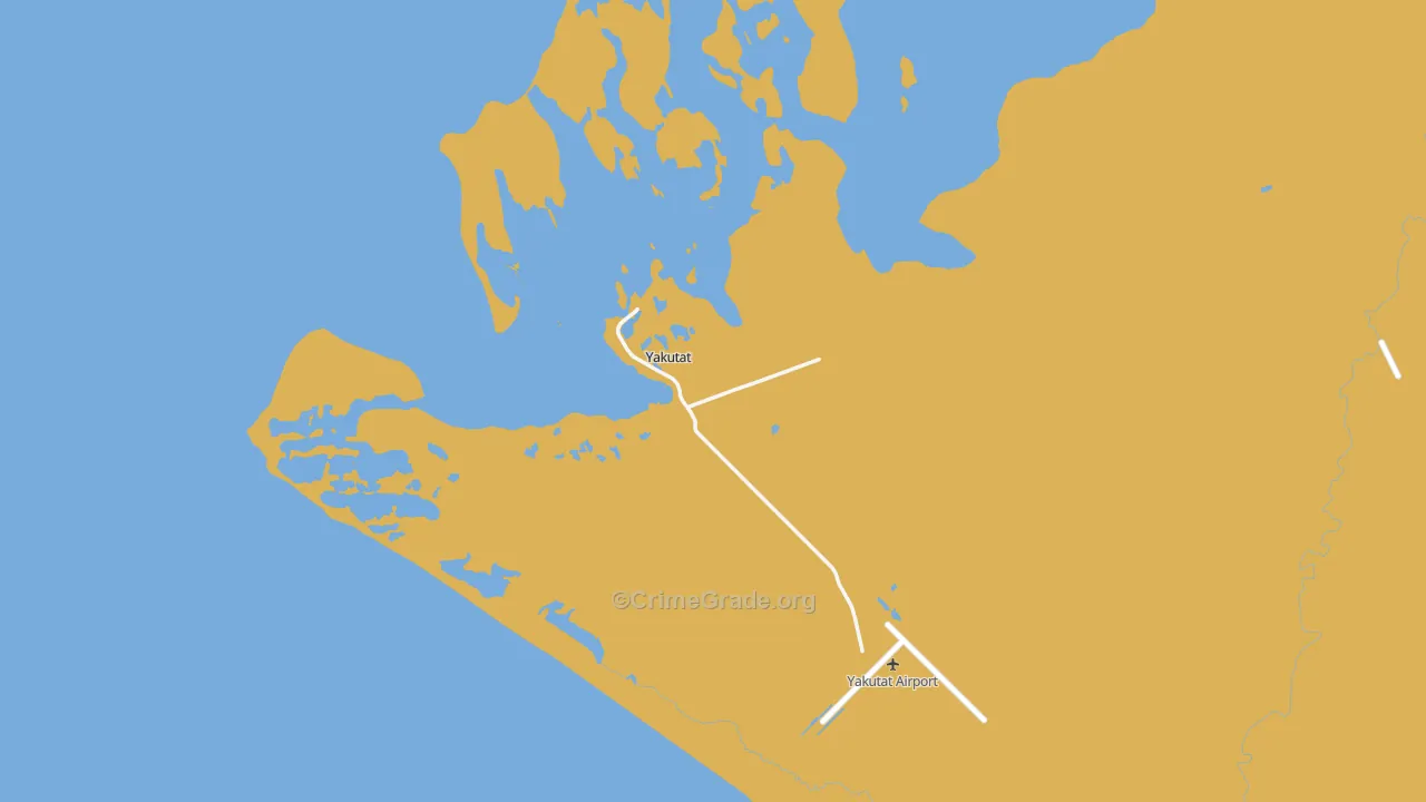 99689, AK Map of Vehicle Theft Rates