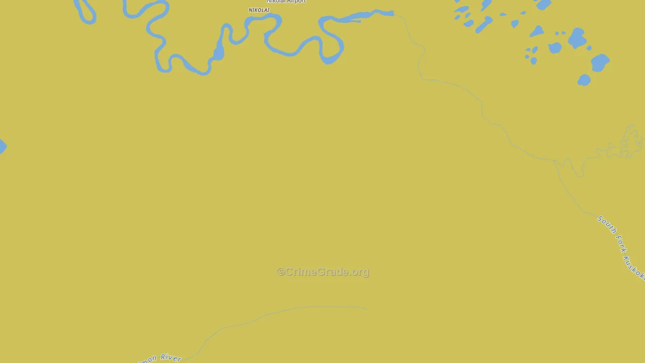 99691, AK Map of Vehicle Theft Rates