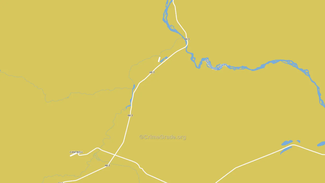 99729, AK Map of Vehicle Theft Rates