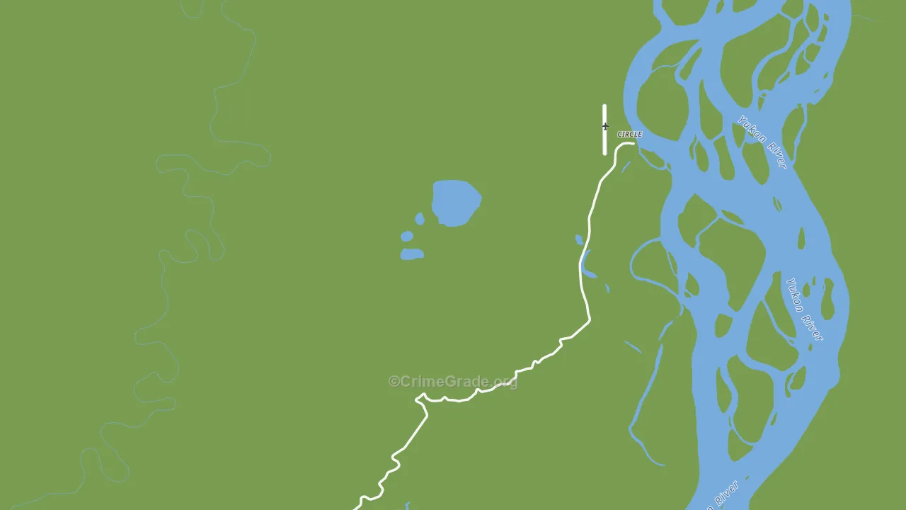 99733, AK Map of Vehicle Theft Rates