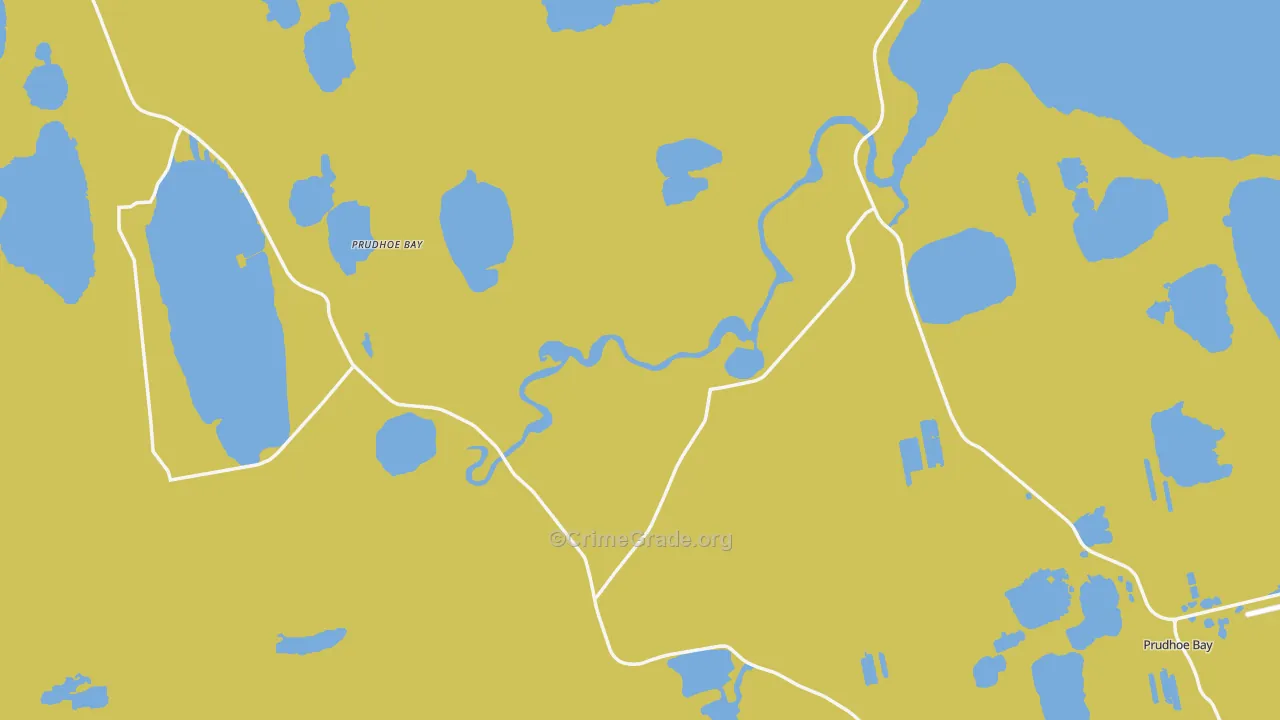 99734, AK Map of Vehicle Theft Rates