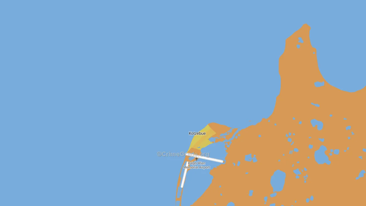 99752, AK Map of Vehicle Theft Rates