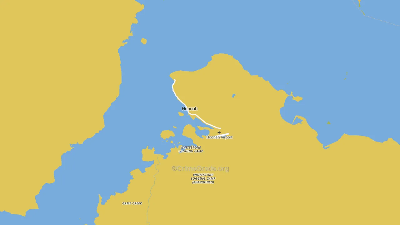 99829, AK Map of Vehicle Theft Rates