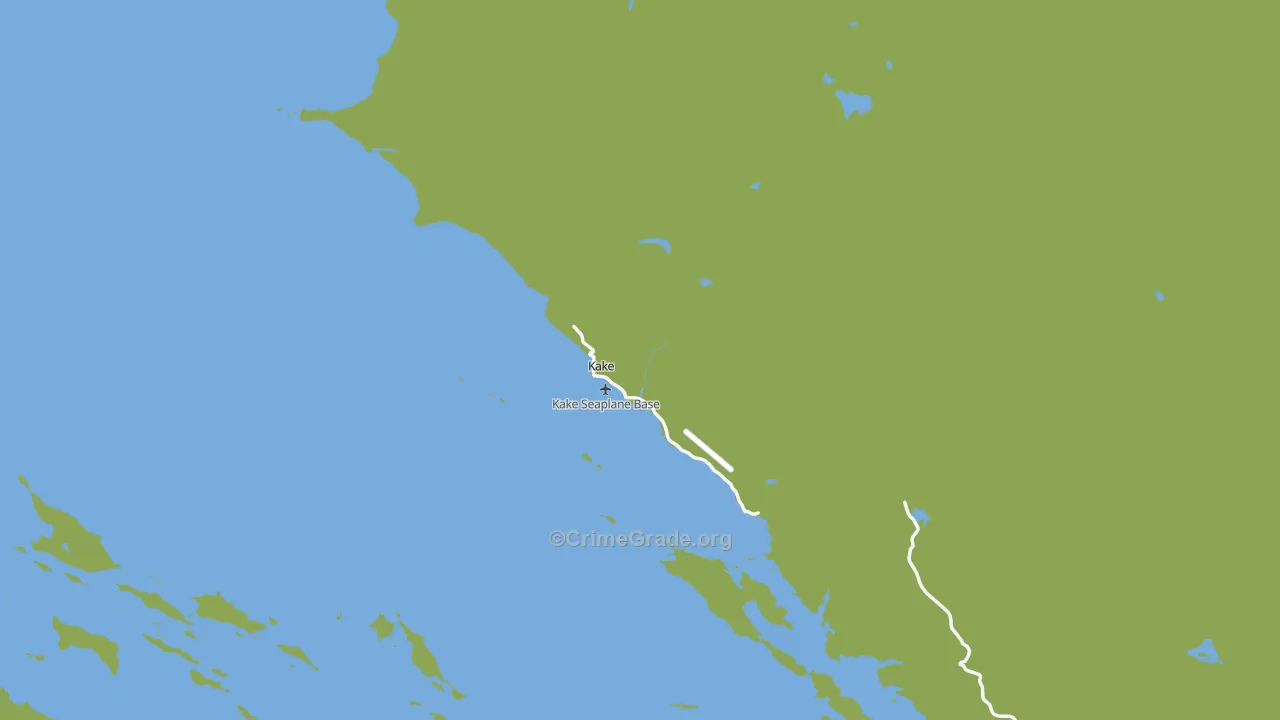 99830, AK Map of Vehicle Theft Rates