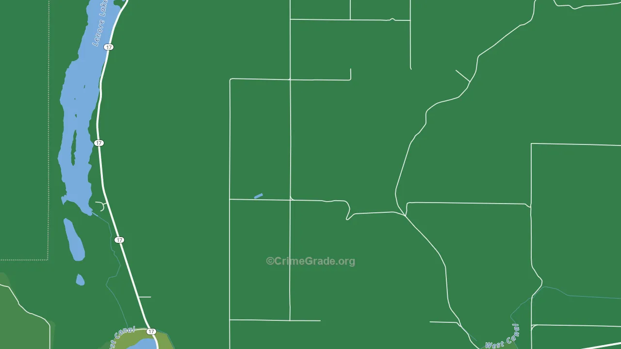 Adrian, WA Map of Vehicle Theft Rates