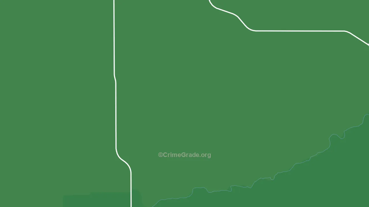 Alanreed, TX Map of Vehicle Theft Rates