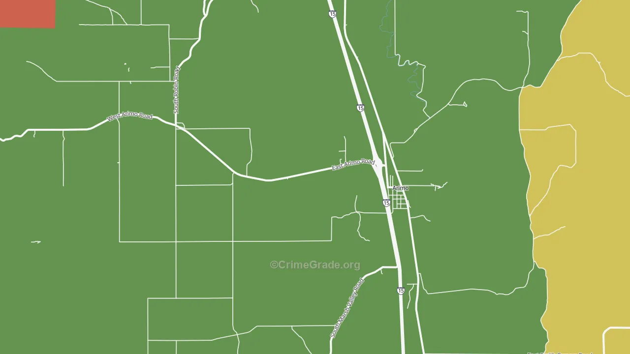 Arimo, ID Map of Vehicle Theft Rates