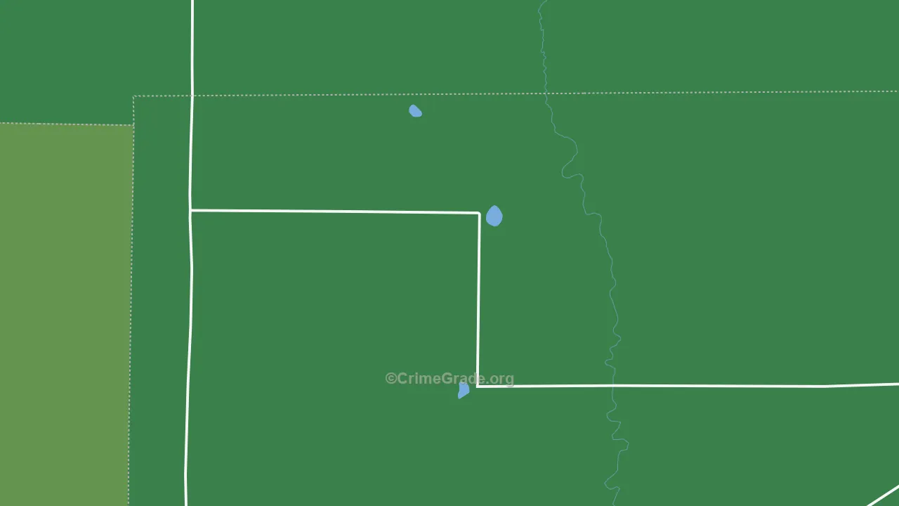 Arlington, CO Map of Vehicle Theft Rates