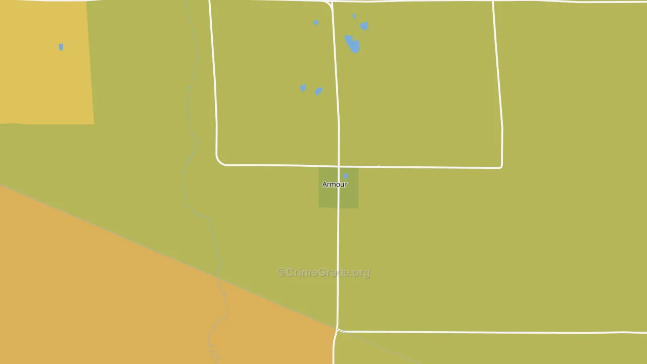 Armour, SD Map of Vehicle Theft Rates