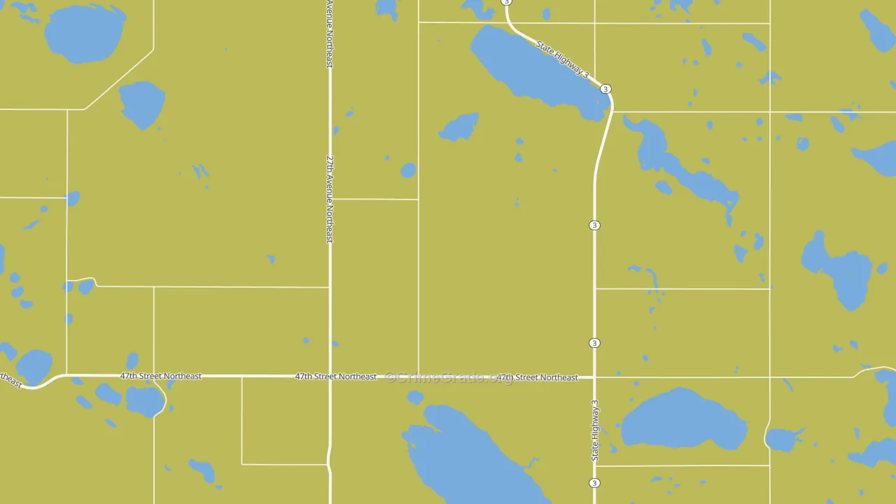 Balta, ND Map of Vehicle Theft Rates