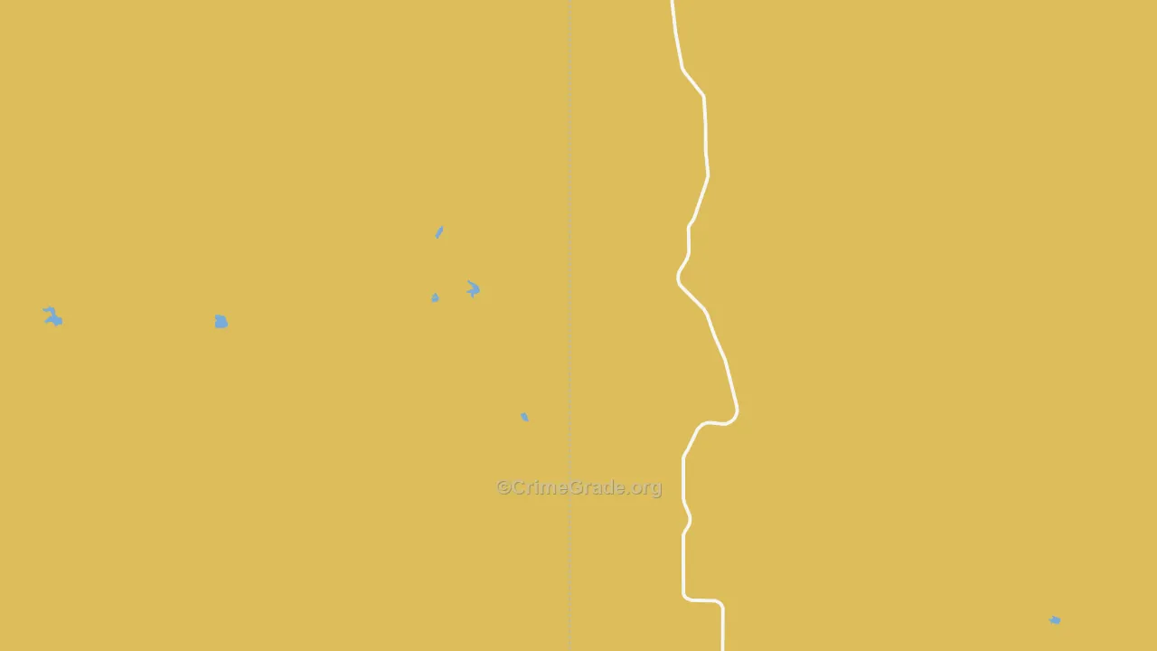Belvidere, SD Map of Vehicle Theft Rates