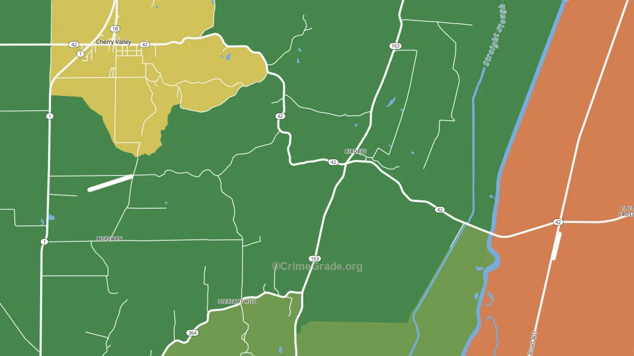 Birdeye, AR Map of Vehicle Theft Rates