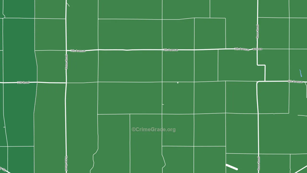 Boelus, NE Map of Vehicle Theft Rates