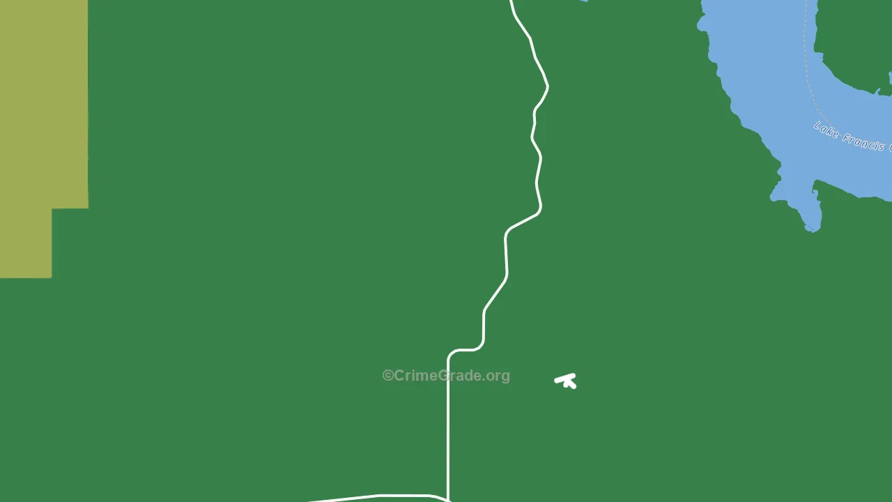 Bonesteel, SD Map of Vehicle Theft Rates
