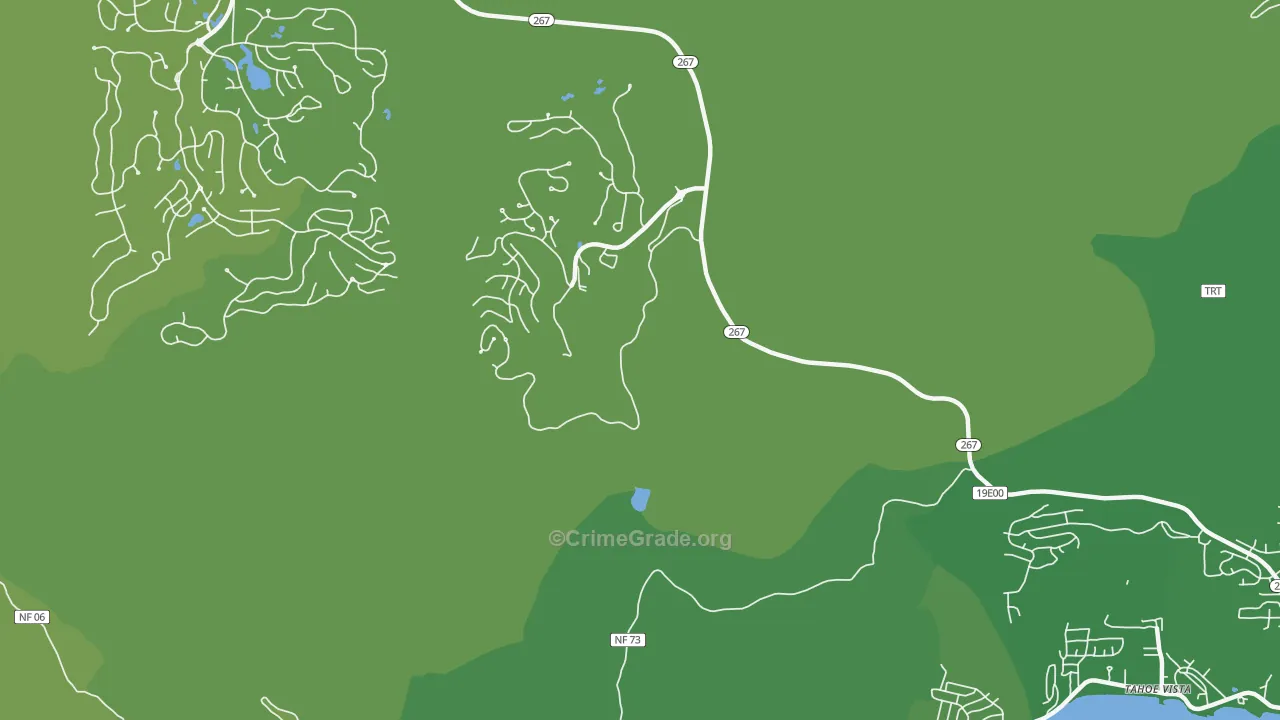 Bowman, CA Map of Vehicle Theft Rates