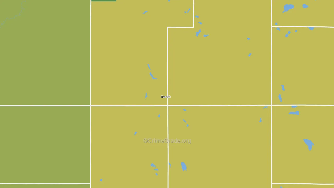 Brandt, SD Map of Vehicle Theft Rates