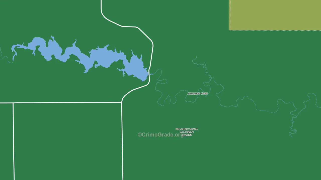 Buckskin, ND Map of Vehicle Theft Rates