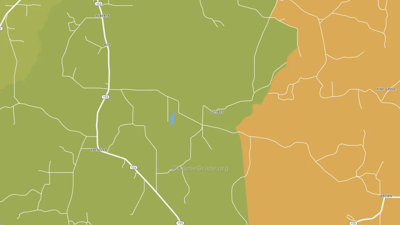 Burkplace, LA Map of Vehicle Theft Rates