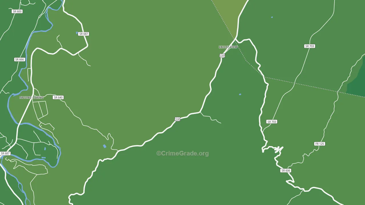 Carloover, VA Map of Vehicle Theft Rates