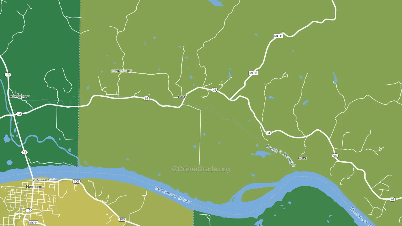 Case, MO Map of Vehicle Theft Rates