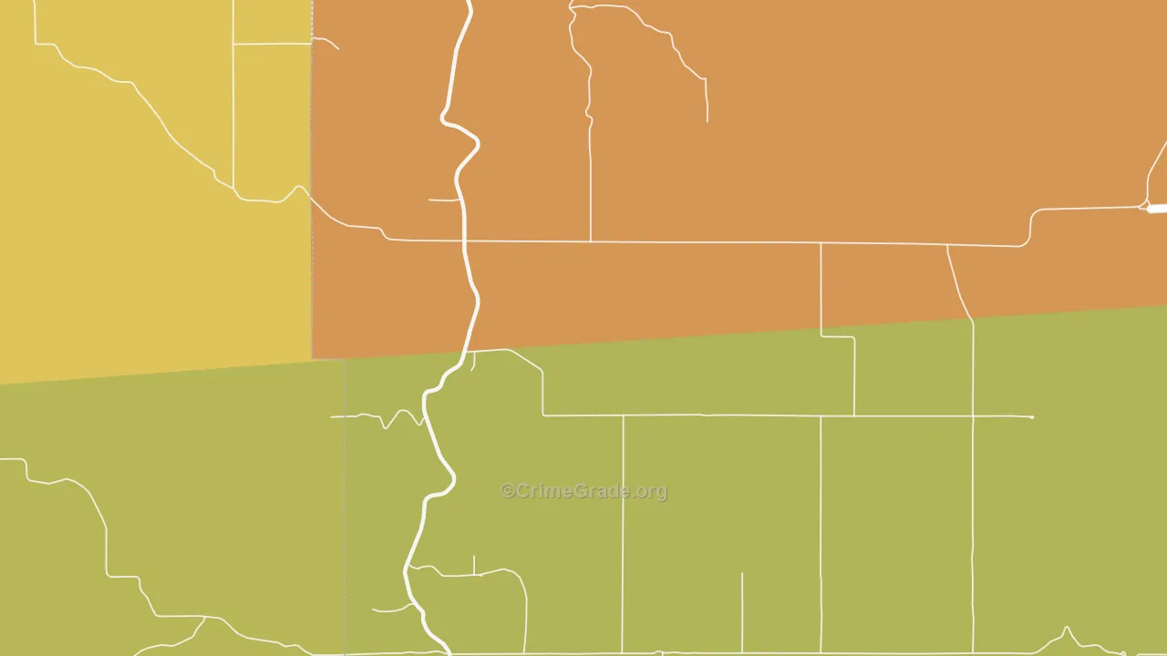 Cavendish, ID Map of Vehicle Theft Rates