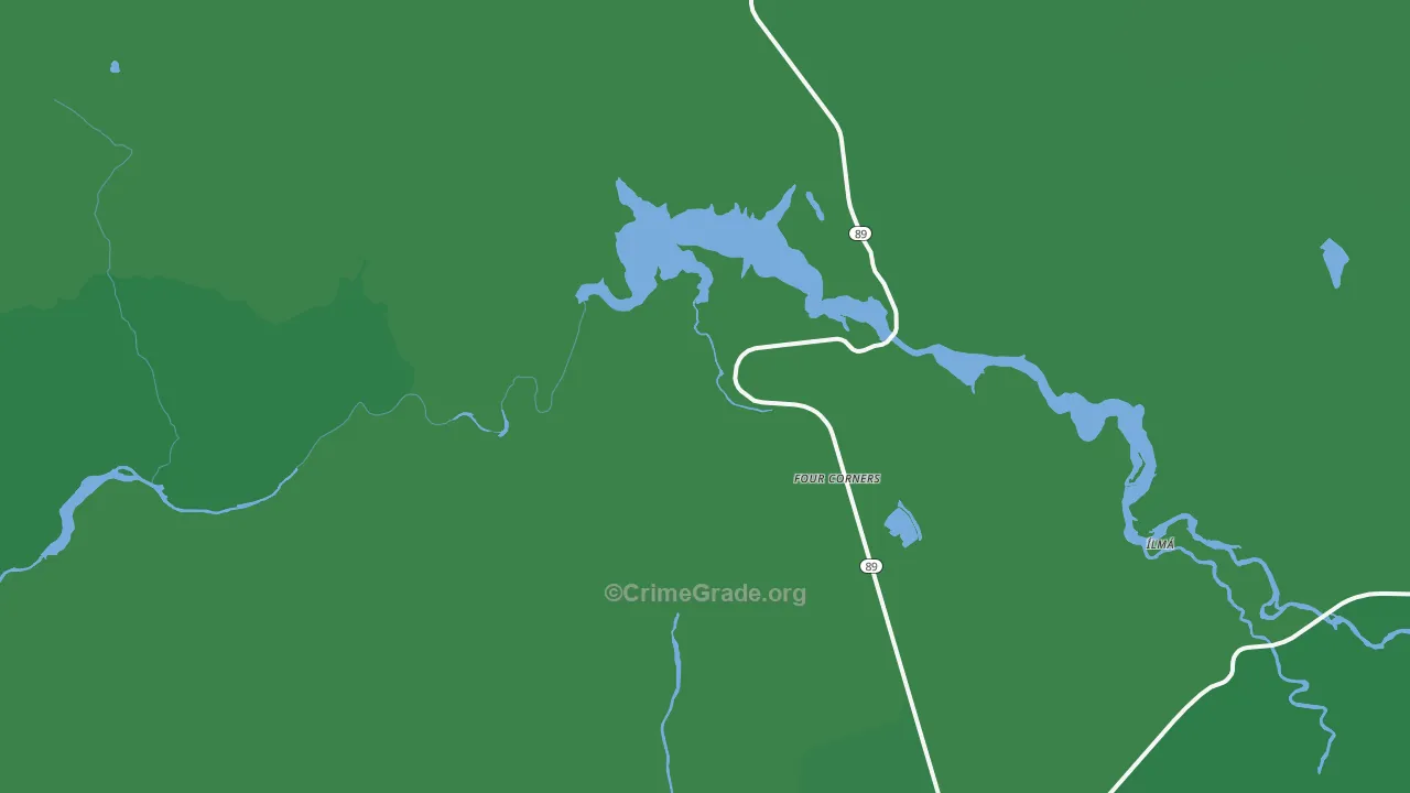 Cayton, CA Map of Vehicle Theft Rates
