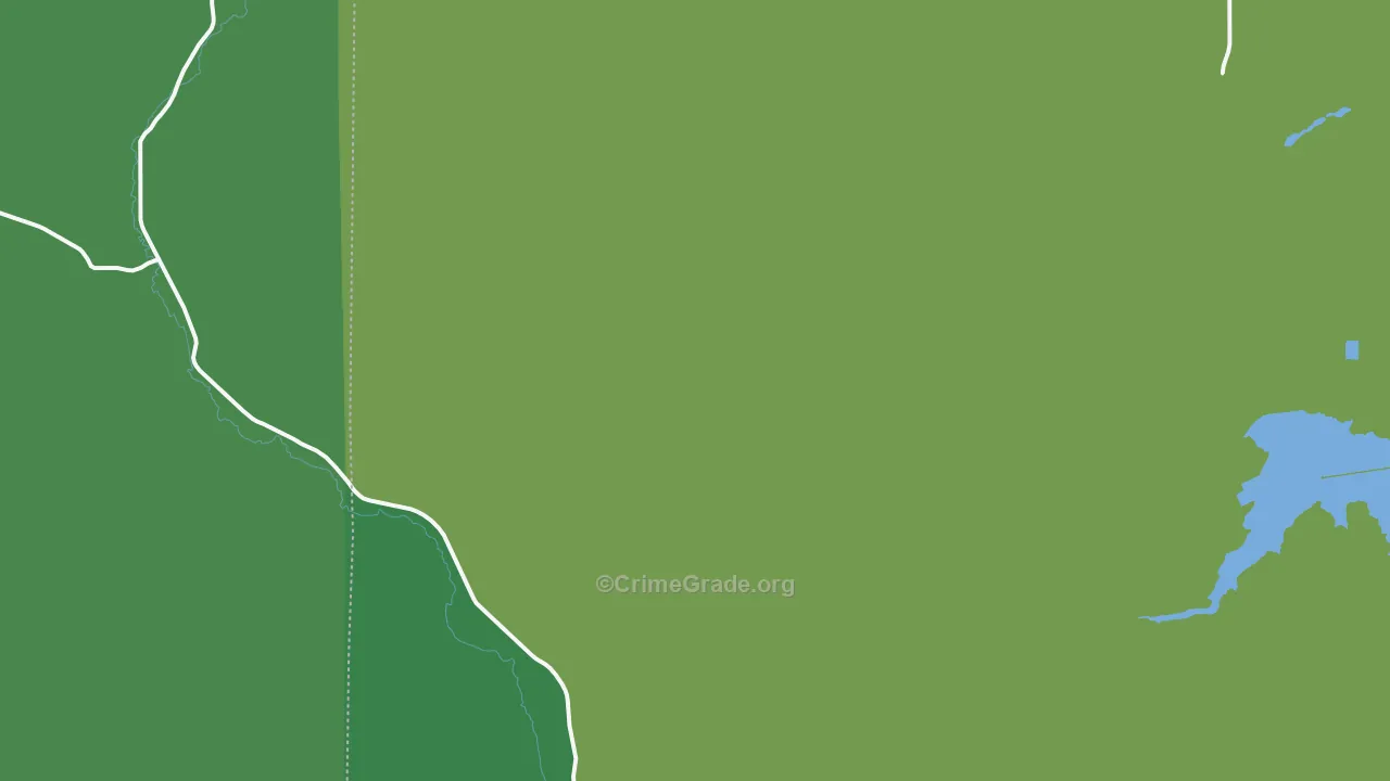Cecil, OR Map of Vehicle Theft Rates