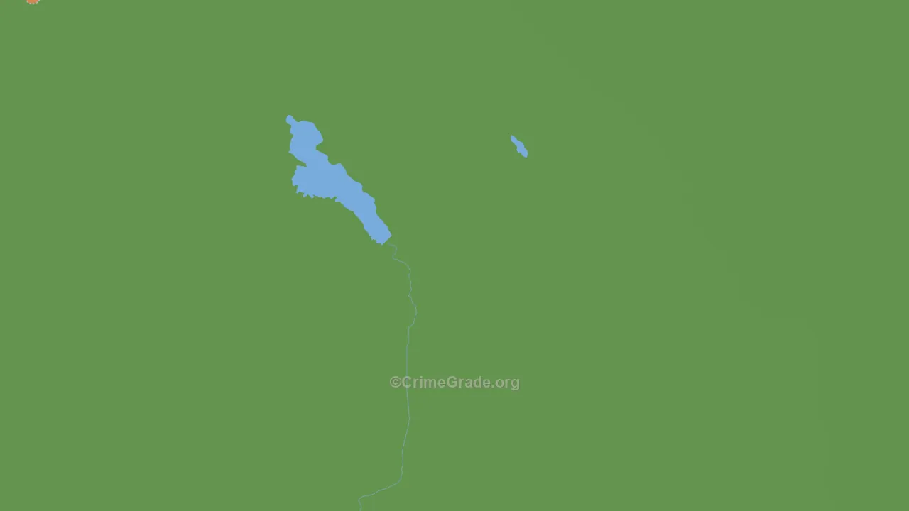 Chesterfield, ID Map of Vehicle Theft Rates