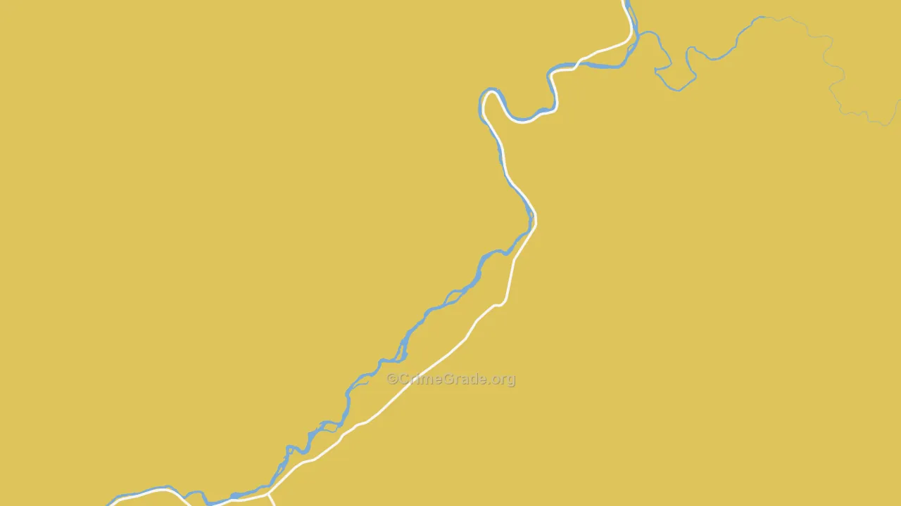 Cisco, UT Map of Vehicle Theft Rates
