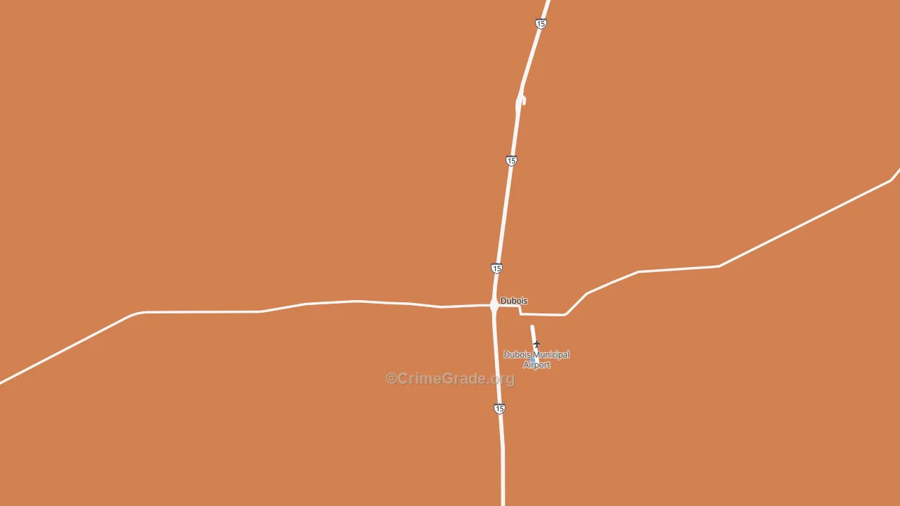 Clark County, ID Map of Vehicle Theft Rates