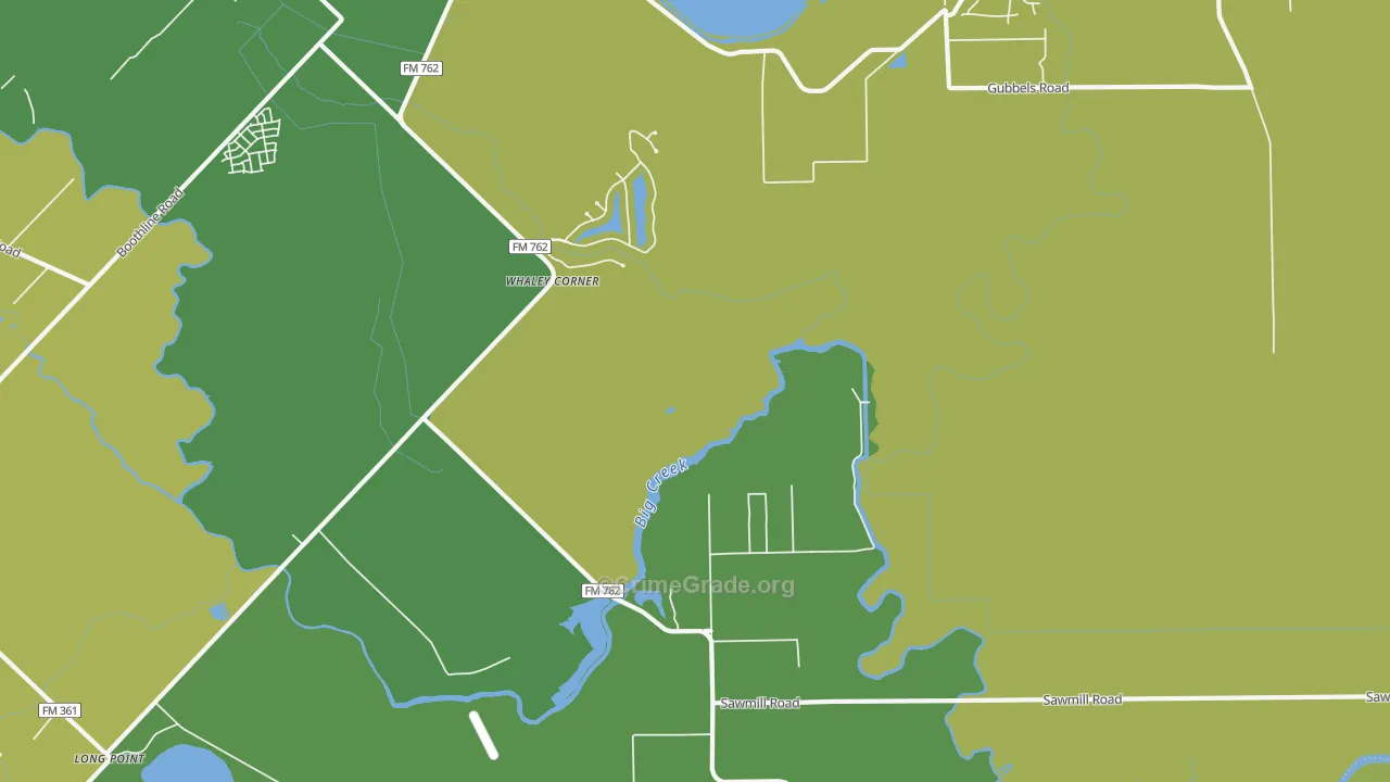 Clodine, TX Map of Vehicle Theft Rates