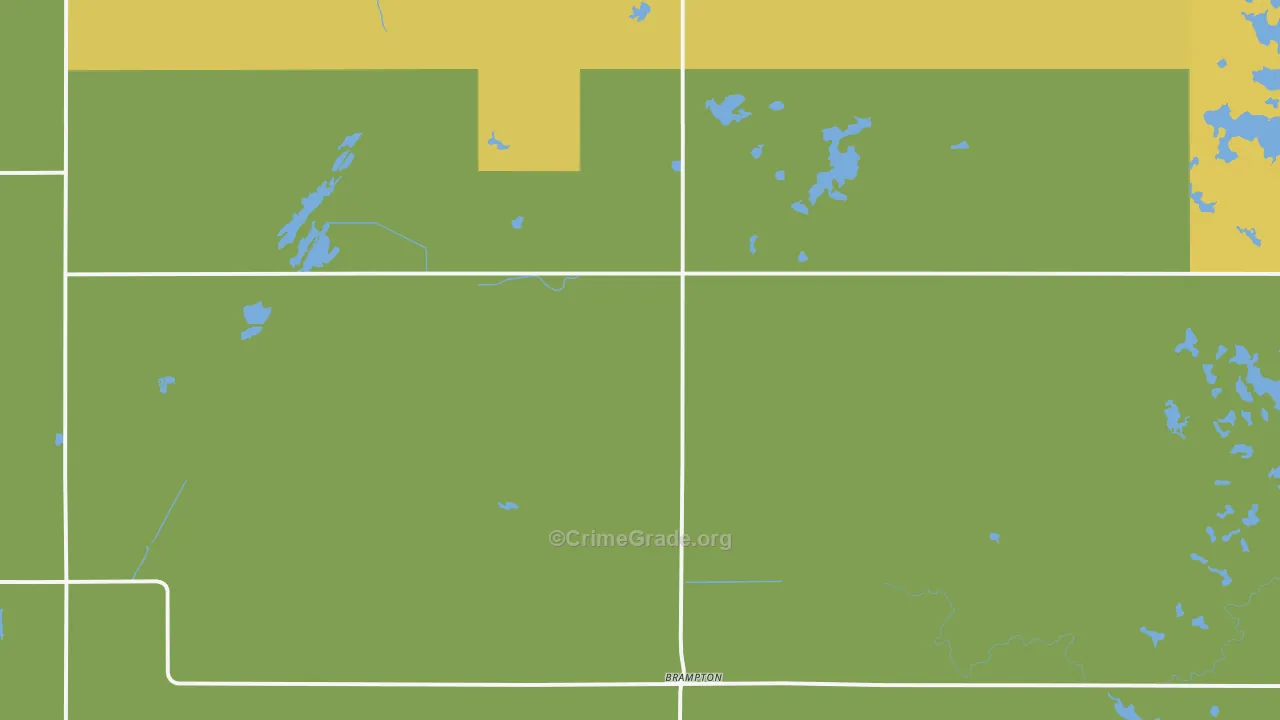 Cogswell, ND Map of Vehicle Theft Rates