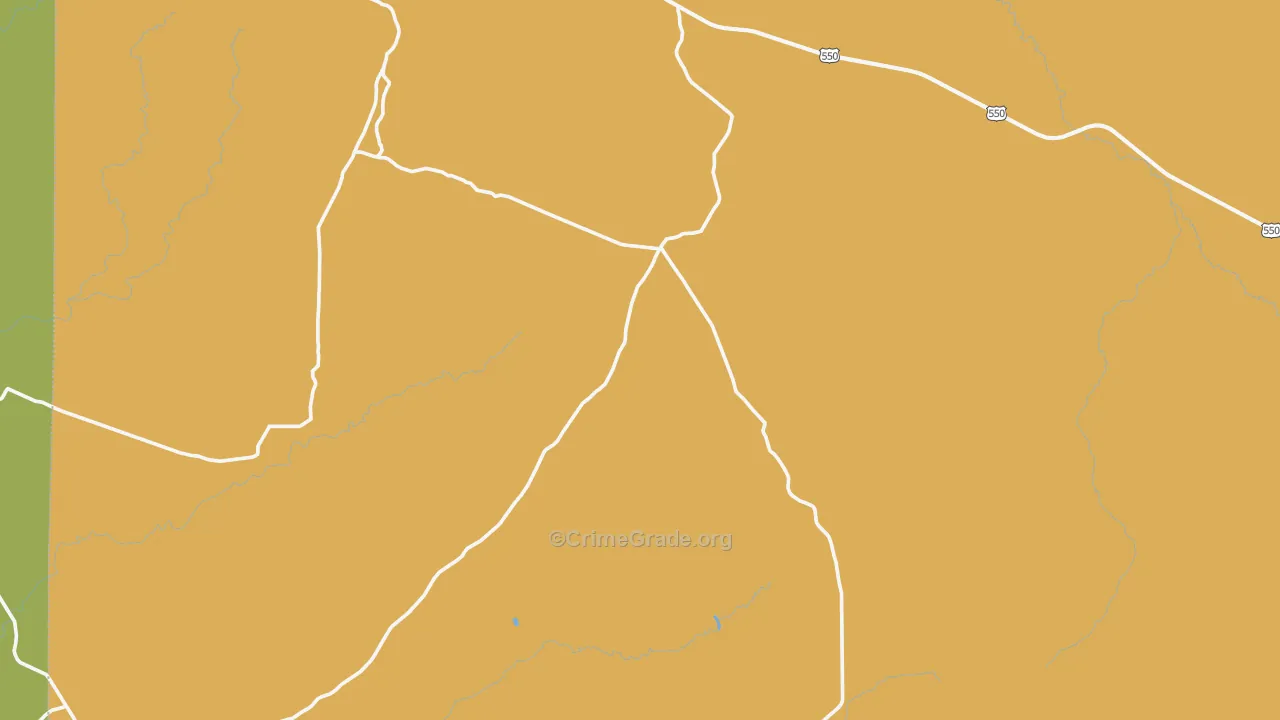 Counselor, NM Map of Vehicle Theft Rates