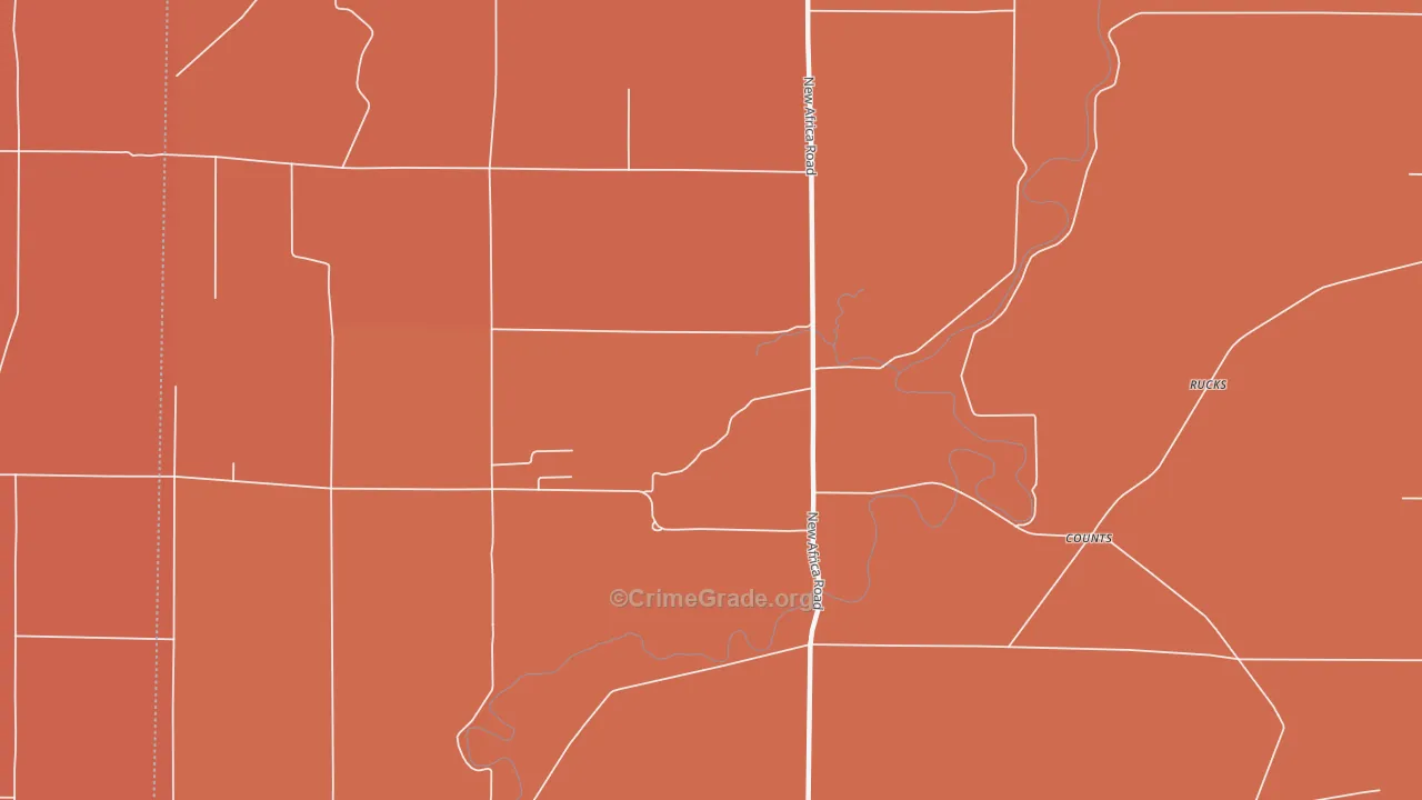 Counts, MS Map of Vehicle Theft Rates