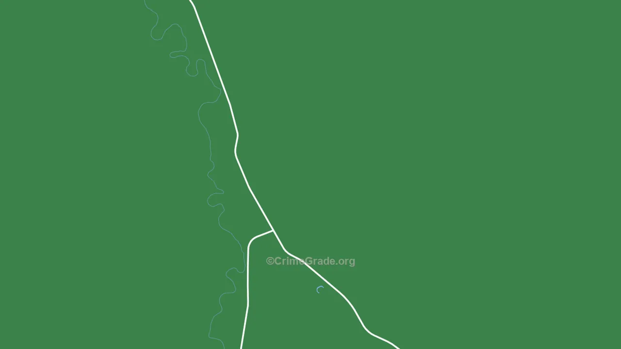 Crow Rock, MT Map of Vehicle Theft Rates