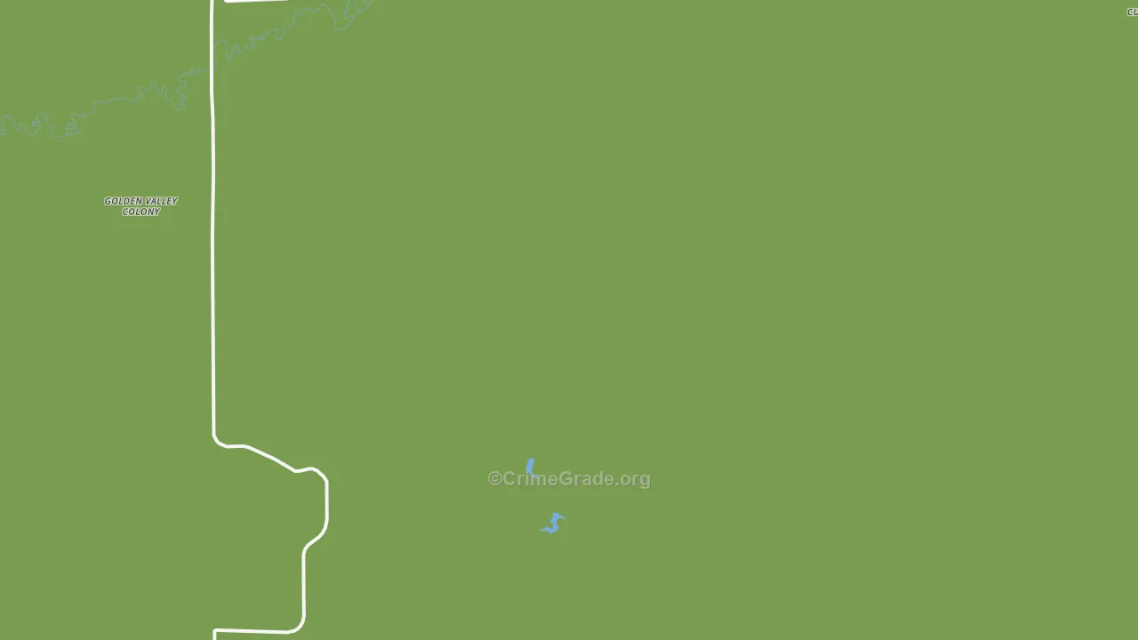 Cushman, MT Map of Vehicle Theft Rates