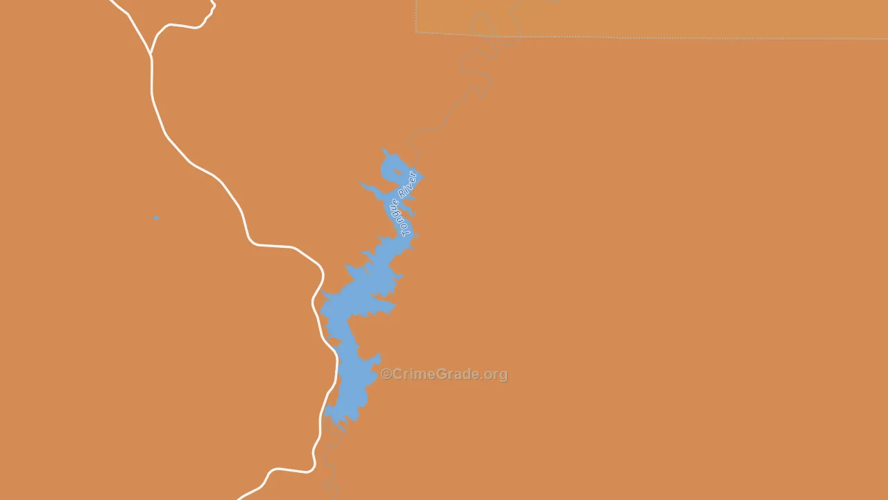 Decker, MT Map of Vehicle Theft Rates