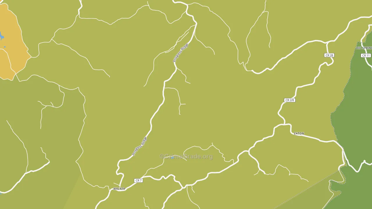 Deerwalk, WV Map of Vehicle Theft Rates