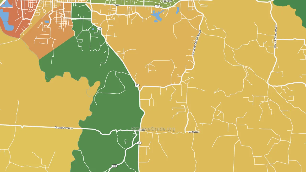 Detonti, AR Map of Vehicle Theft Rates