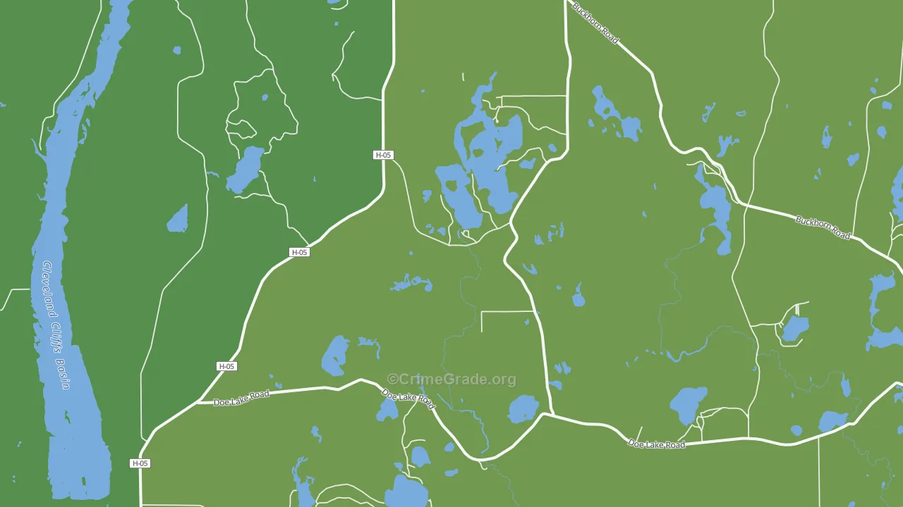 Dixon, MI Map of Vehicle Theft Rates